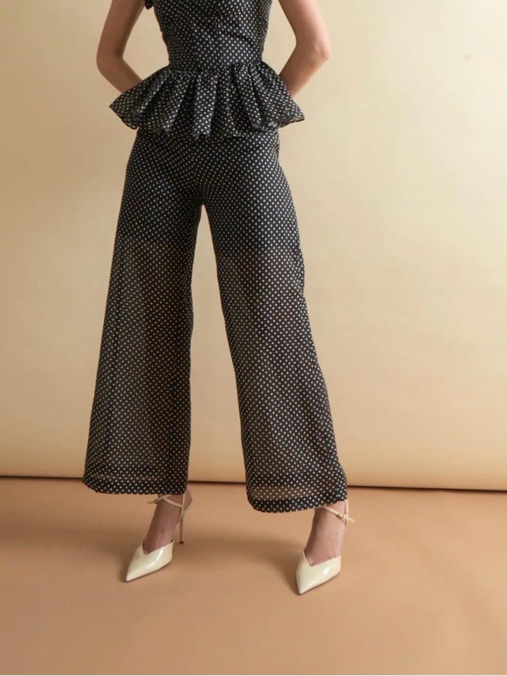 Louise New York Libby Pant in Polka Dot